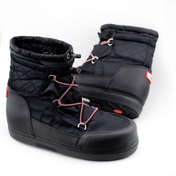 Hunter Original Short Quilted Snow Boots - 8 - Picture 12 of 15